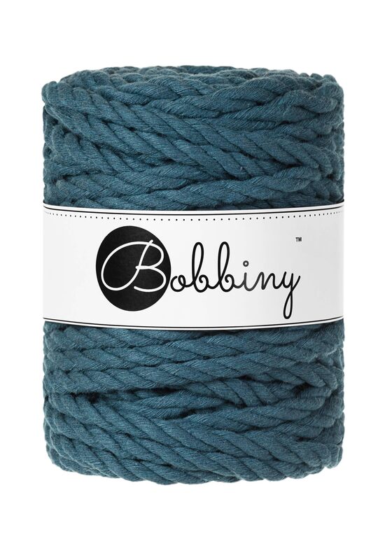 Macrame Rope 3PLY - Peacock Blue